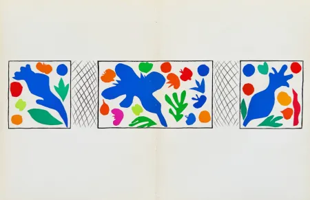 Lithographie Matisse - Coquelicots