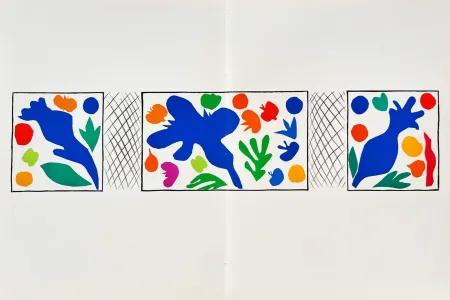 Lithographie Matisse - Coquelicots