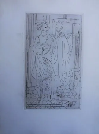 Stich Matisse - D116 Le Reflect Dans La Glace