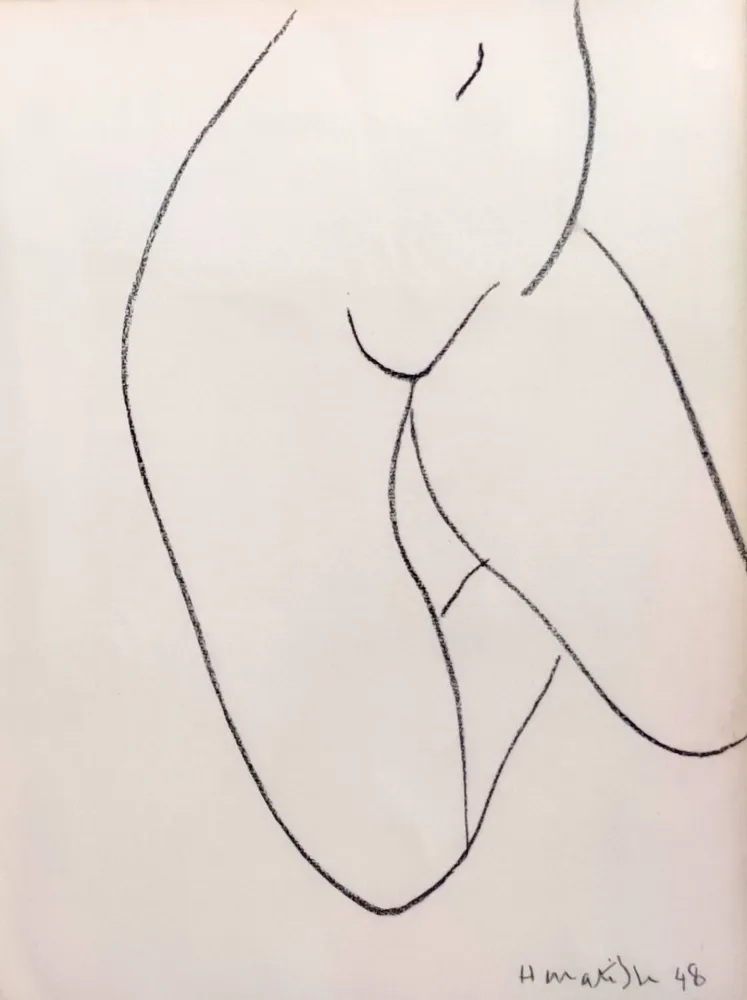 Lithographie Matisse - Femme Nu