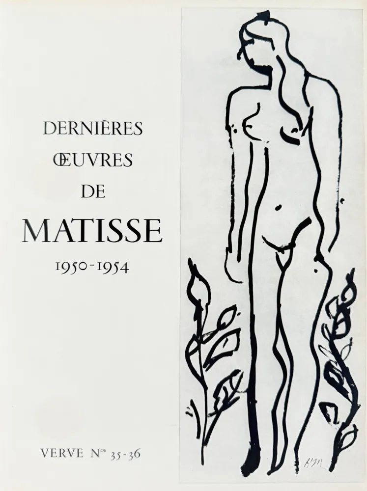 Lithographie Matisse - Frontispiece