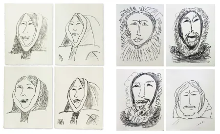 Illustriertes Buch Matisse - G. Duthuit : UNE FÊTE EN CIMMÉRIE (31 lithographies) Tériade 1963