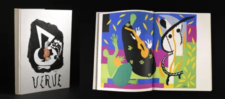 Illustriertes Buch Matisse - LA TRISTESSE DU ROI. VERVE Vol. VII. N° 27-28 (1953) : Chagall, Matisse, Miro, Braque. 34 LITHOGRAPHIES.