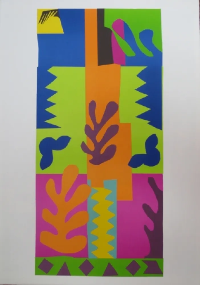Lithographie Matisse - La vis