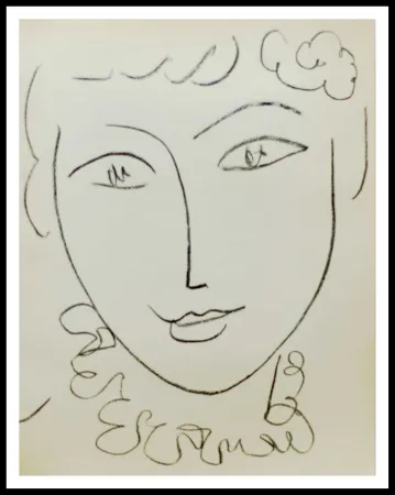 Lithographie Matisse - Madame de Pompadour