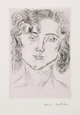 Stich Matisse - One plate, from Cinquante Dessins (Duthuit Books 2)