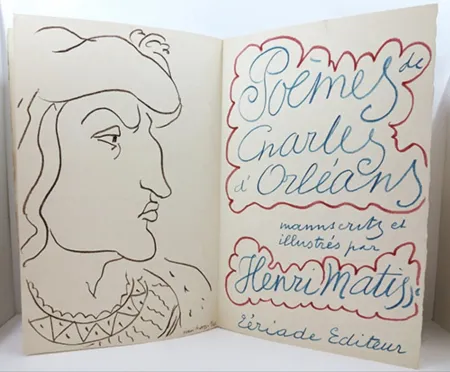 Illustriertes Buch Matisse - Poèmes de Charles d'Orleans, Teriade 1950