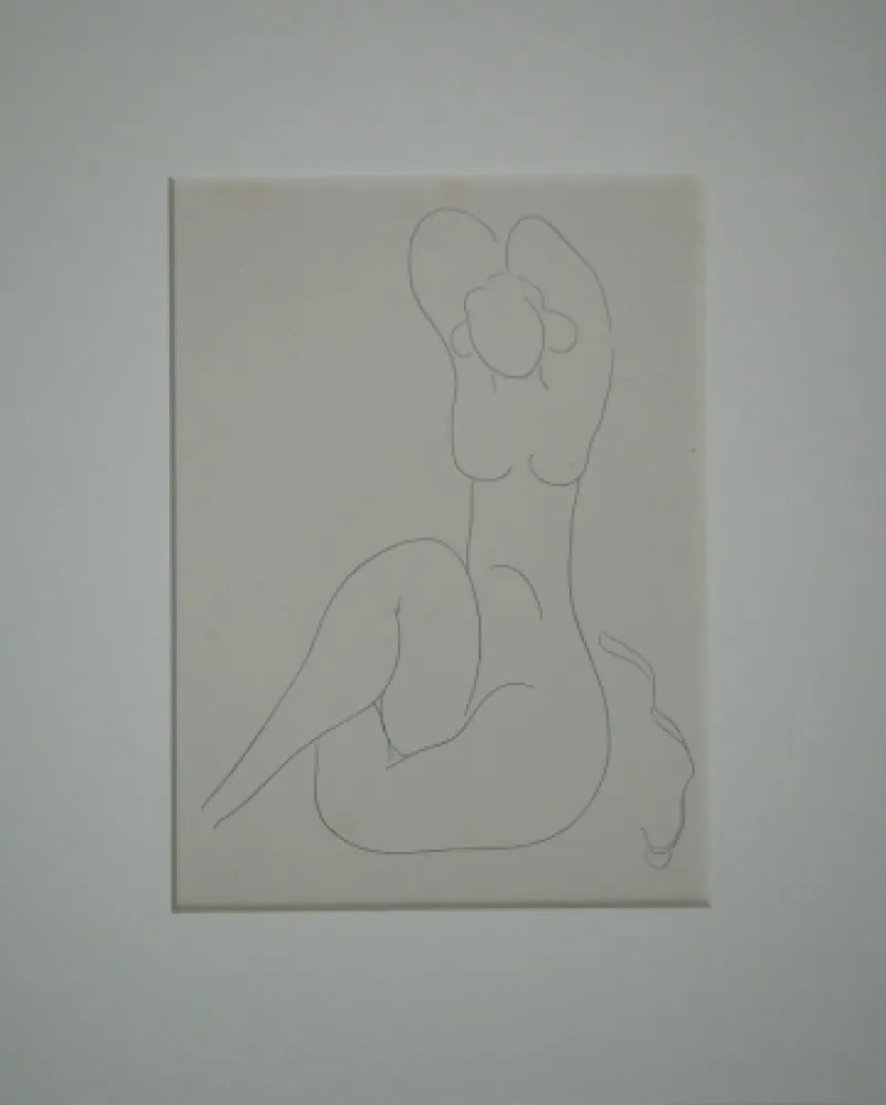 Lithographie Matisse - Poésies de Mallarmé