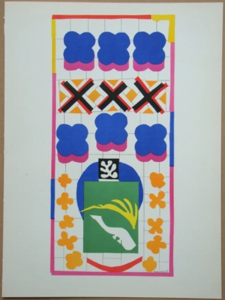 Lithographie Matisse - Poissons Chinois