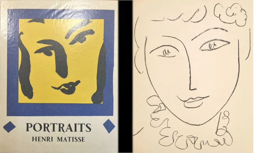Lithographie Matisse - PORTRAITS Avec 