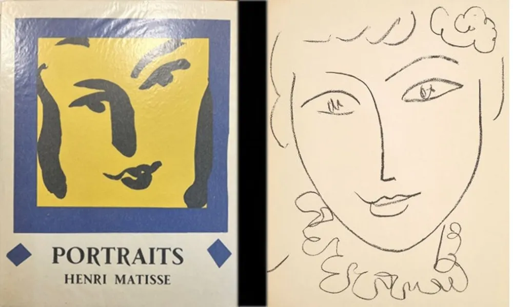 Illustriertes Buch Matisse - PORTRAITS Avec 
