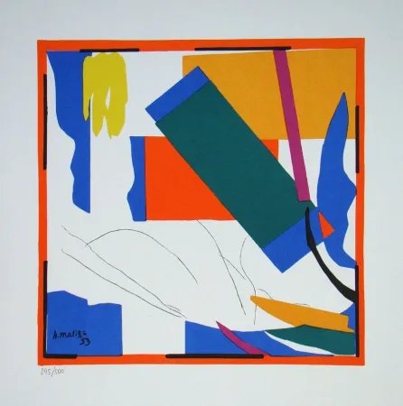 Siebdruck Matisse - Souvenir d'Océanie, 1953