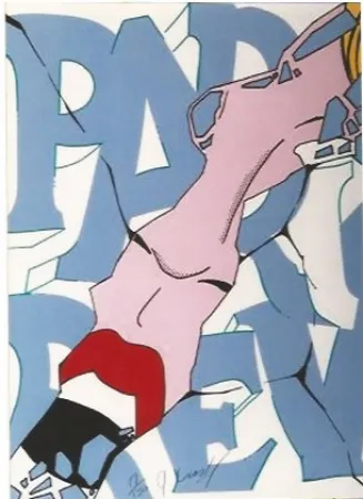 Siebdruck Matos - Paris Review (Scream)