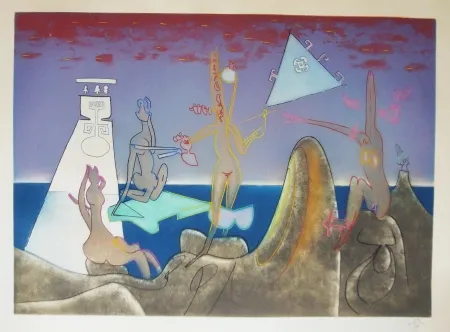 Radierung Matta - 4 a.m.