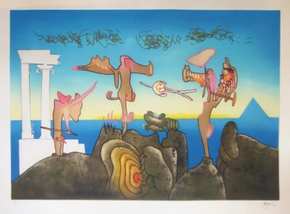 Radierung Matta - 5 a.m