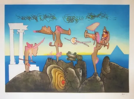 Radierung Matta - 5 a.m