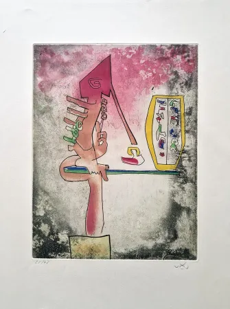 Radierung Matta - A defesia