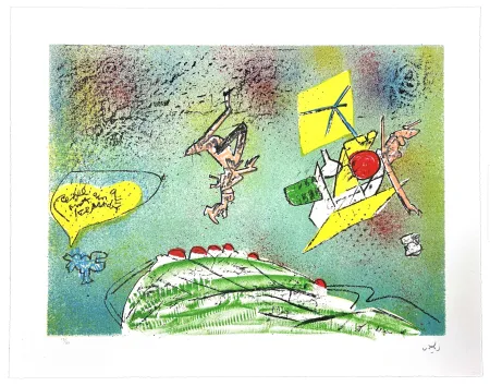 Lithographie Matta - All Cosmicstrippers VIII