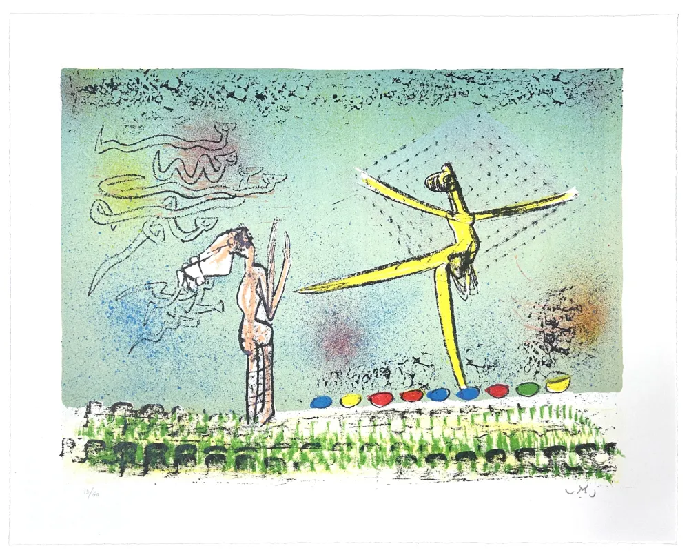 Lithographie Matta - All Cosmicstrippers XVI