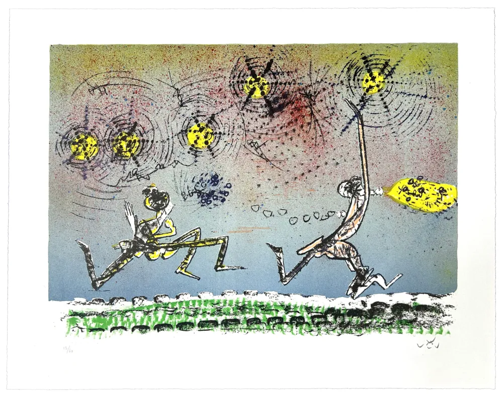 Lithographie Matta - All Cosmicstrippers XVII