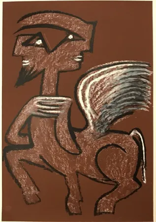 Siebdruck Matta - Centaure hermaphrodite