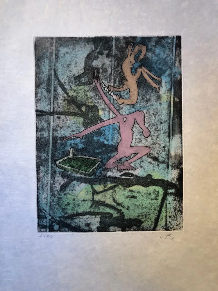 Stich Matta - Centre Neouds, plate I