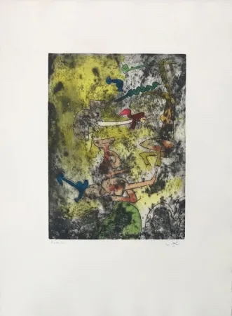 Radierung Matta - Centre Noeuds 