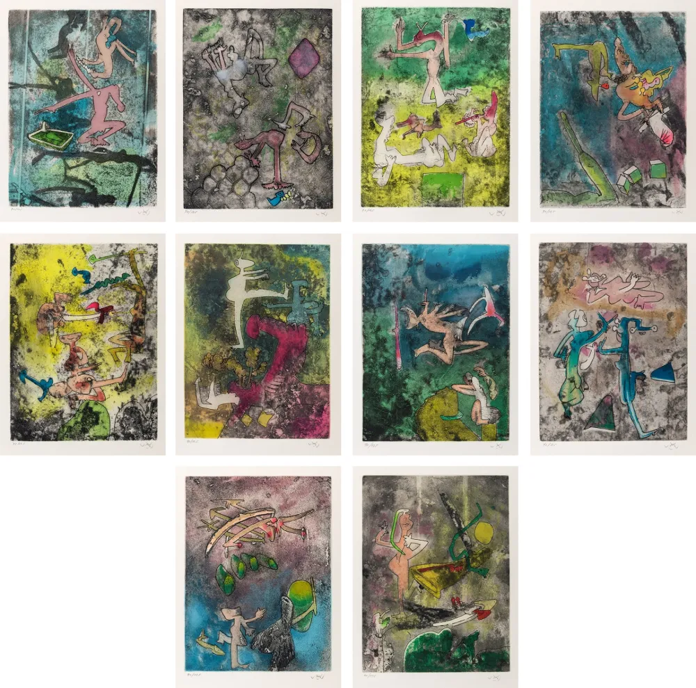 Radierung Und Aquatinta Matta - Centre noeuds