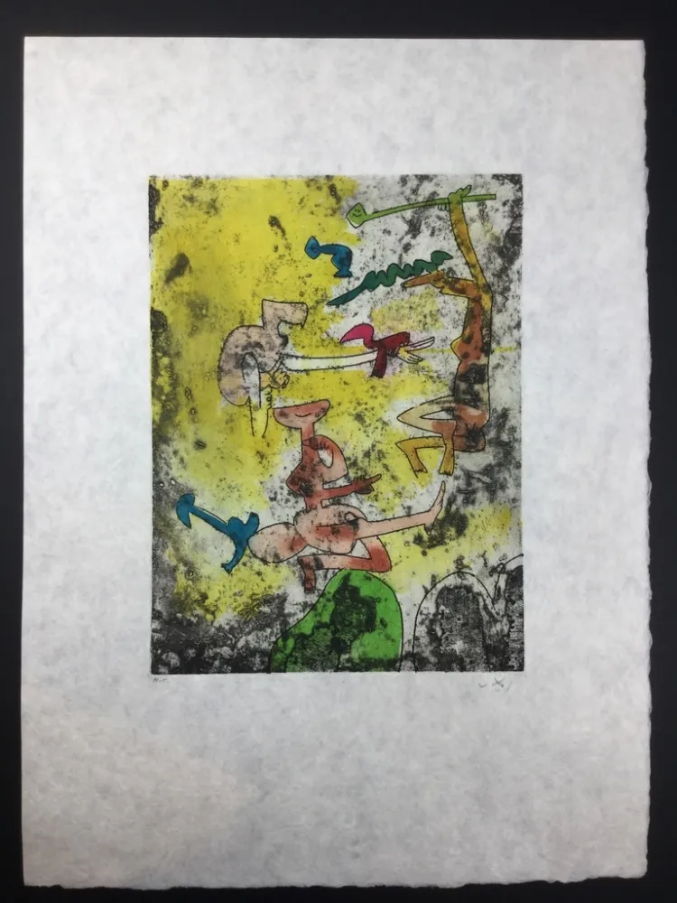 Radierung Und Aquatinta Matta - Centre Noeuds