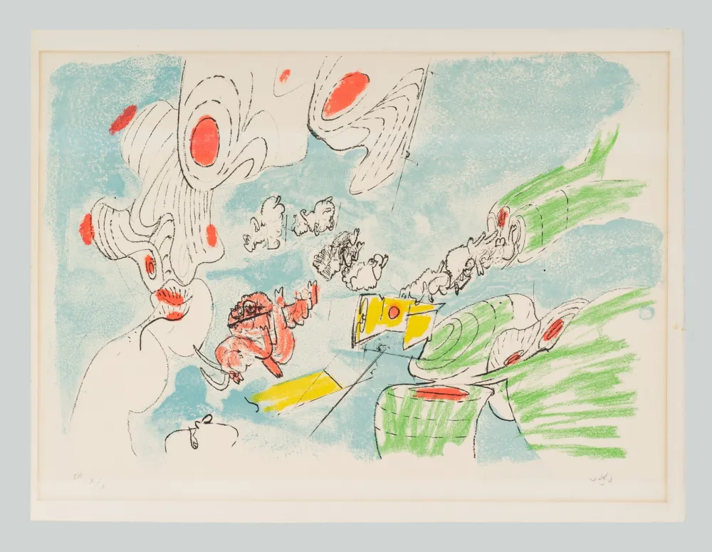 Siebdruck Matta - Composizione