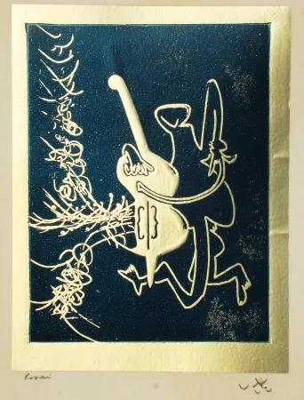 Radierung Und Aquatinta Matta - Contropbasse