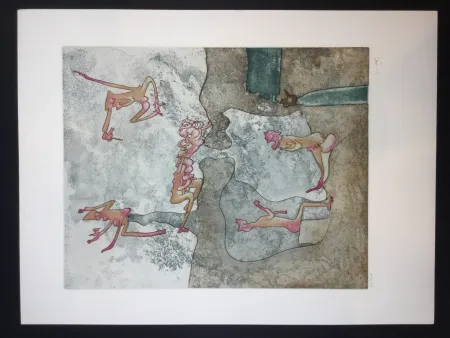 Radierung Und Aquatinta Matta - COSÌ FAN TUTTE 