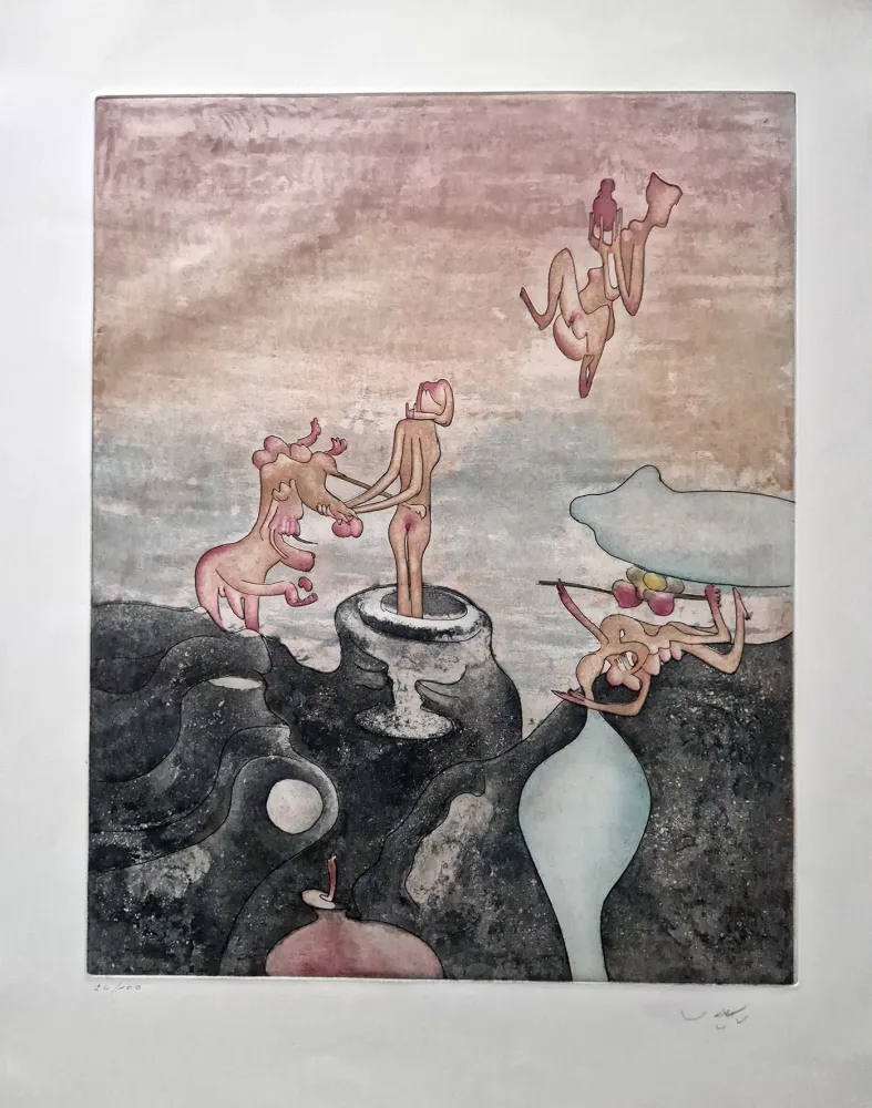 Radierung Matta - Così fan tutte