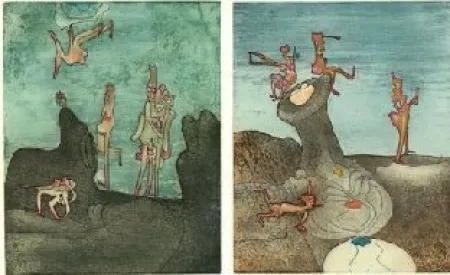 Radierung Und Aquatinta Matta - Cosi Fan Tutte