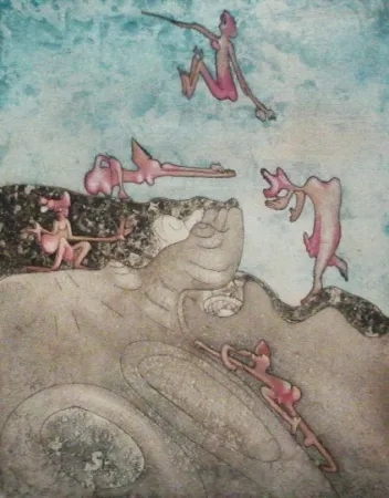 Radierung Und Aquatinta Matta - Cosi fan tutte