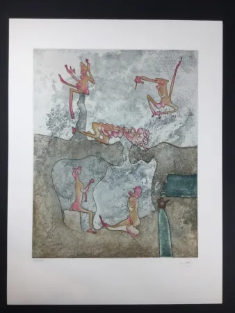 Radierung Und Aquatinta Matta - COSÌ FAN TUTTE 