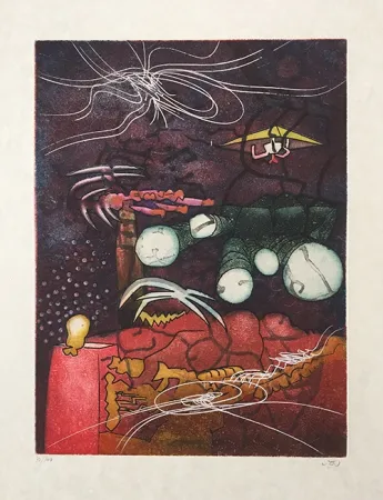Radierung Und Aquatinta Matta - Des Secrets Pour Changer La Vie – Une Saison Enfer 
