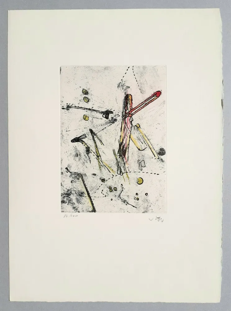 Aquatinta Matta - Droite liberees