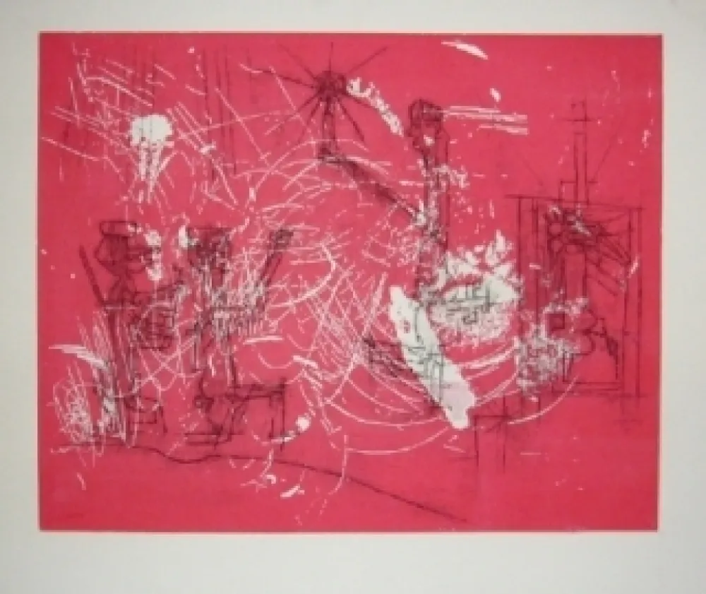 Radierung Und Aquatinta Matta - Franqu-isme