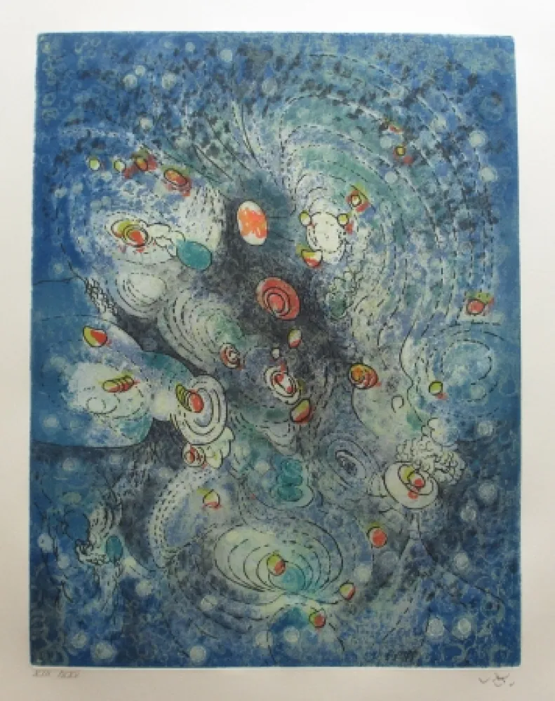 Radierung Und Aquatinta Matta - Hom'mère - L'Eautre (planche 2)