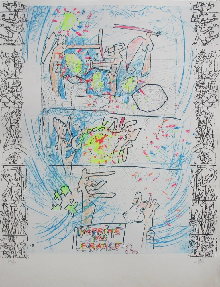 Siebdruck Matta - Imprimé en France