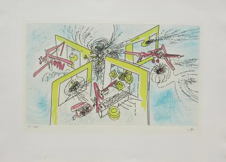 Radierung Und Aquatinta Matta - La grande invariante