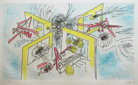 Radierung Und Aquatinta Matta - La grande invariante