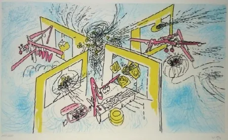 Radierung Und Aquatinta Matta - La grande invariante