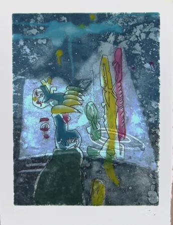 Radierung Und Aquatinta Matta - La Mysticité charnelle