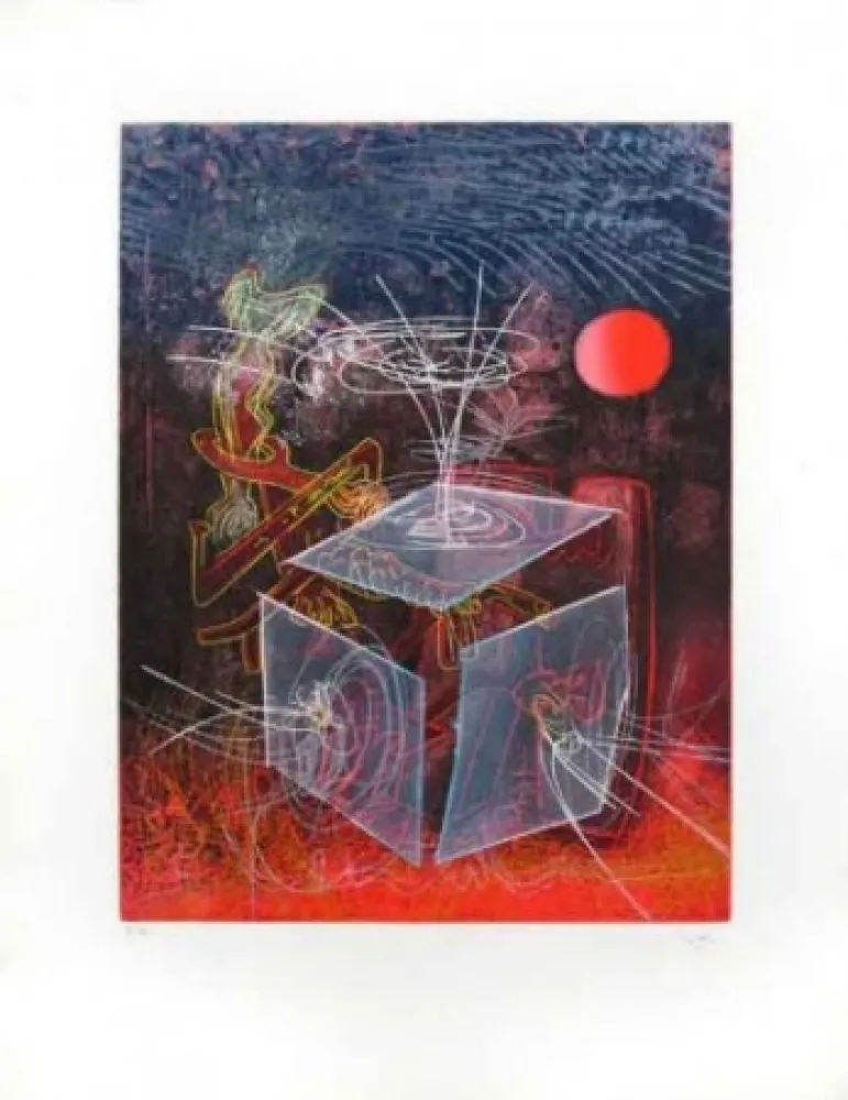 Radierung Matta - L'ame est une inconnue