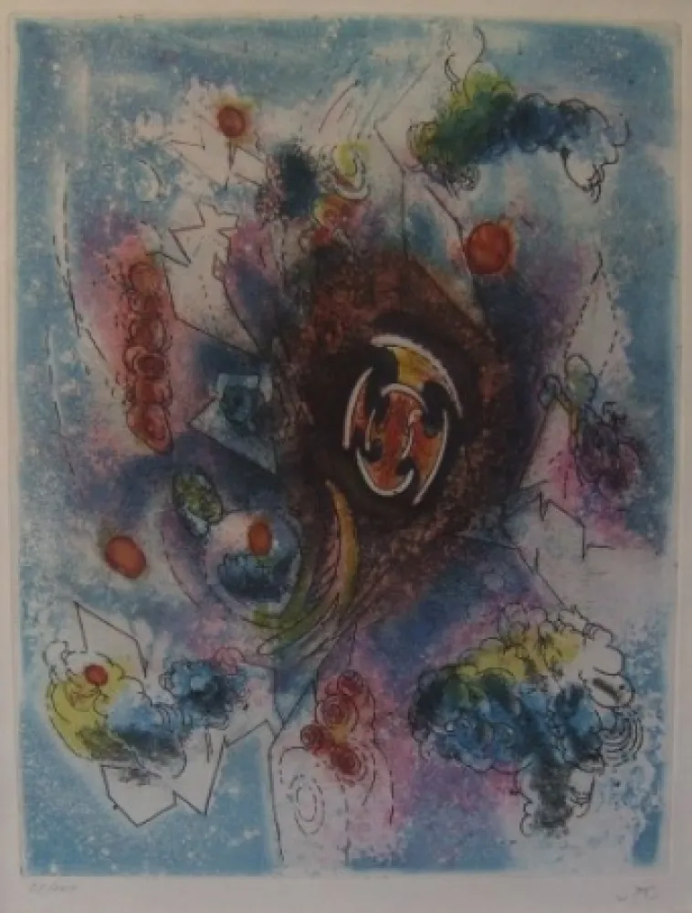 Radierung Und Aquatinta Matta - LE CONMER