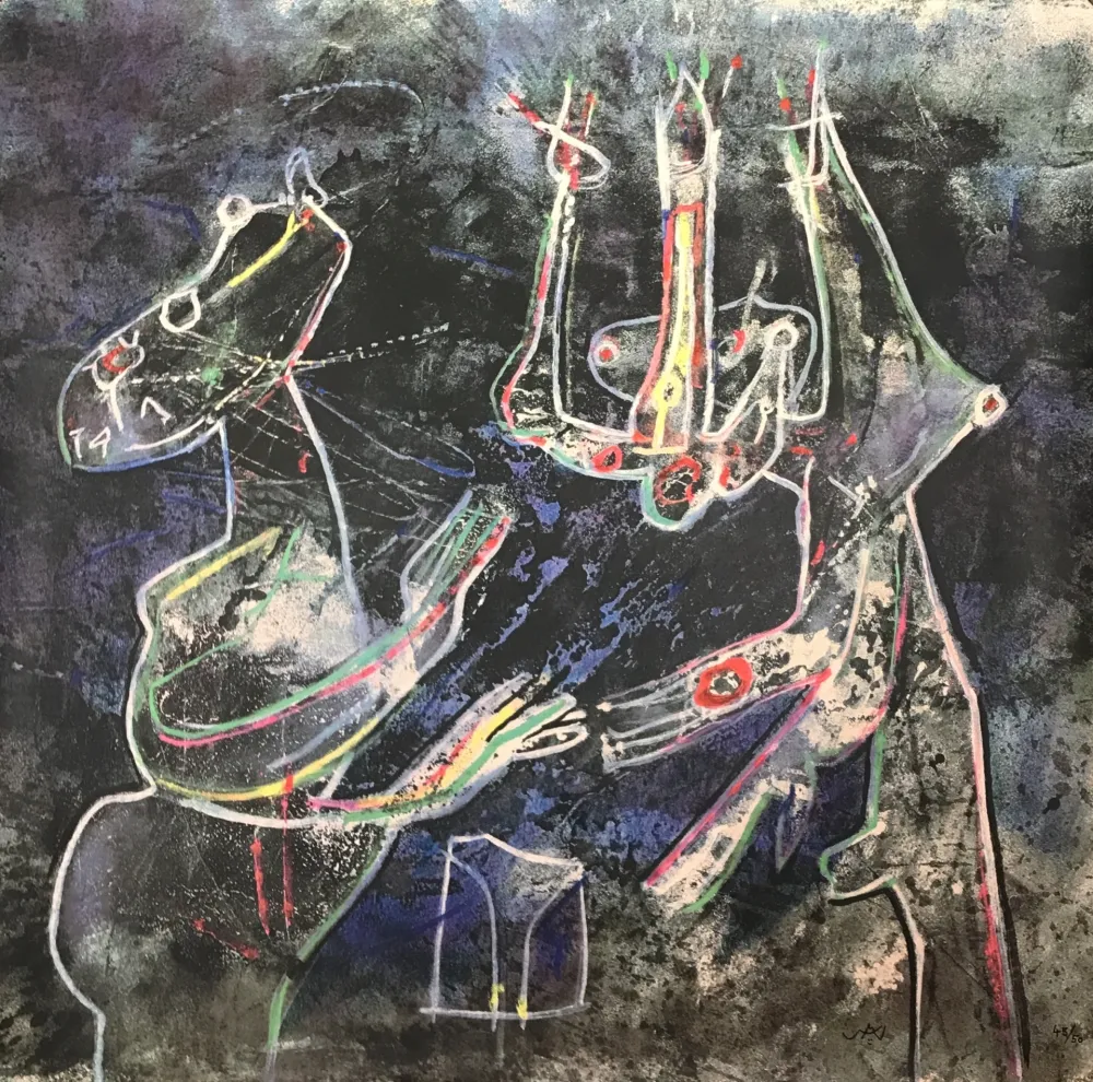 Siebdruck Matta - Mes Dessins (23 Artistes pour Médecins du Monde)