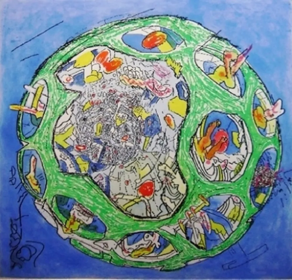 Siebdruck Matta - N'ous T'ous