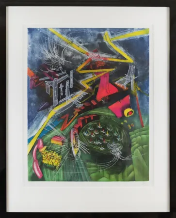 Radierung Und Aquatinta Matta - Pyrocentre 